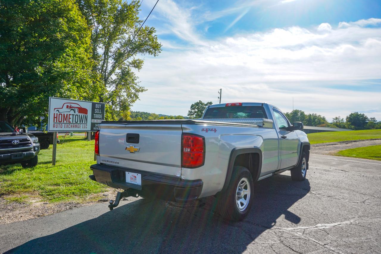 Chevrolet Silverado 1500 4WD Reg Cab 133.0" Work Truck 2016