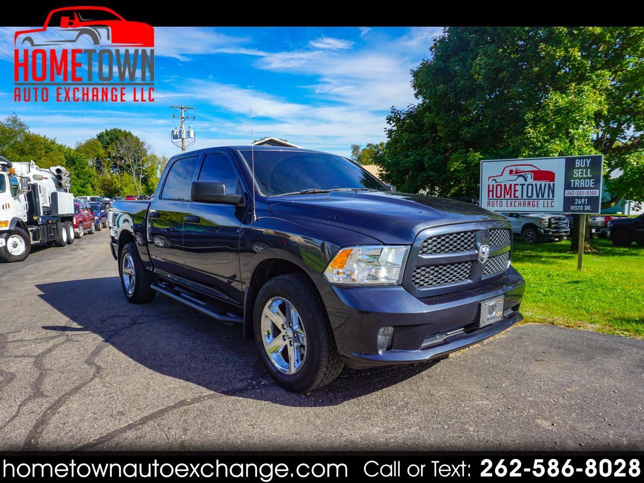 2017 RAM 1500 Express 4x4 Crew Cab 5'7" Box