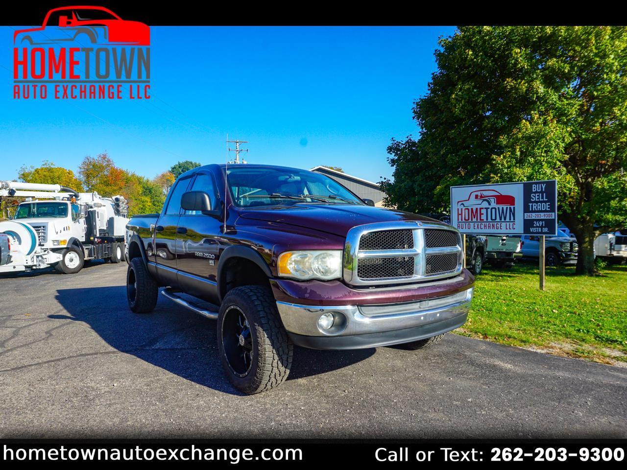 Dodge Ram 2500 4dr Quad Cab 140.5" WB 4WD SLT 2004