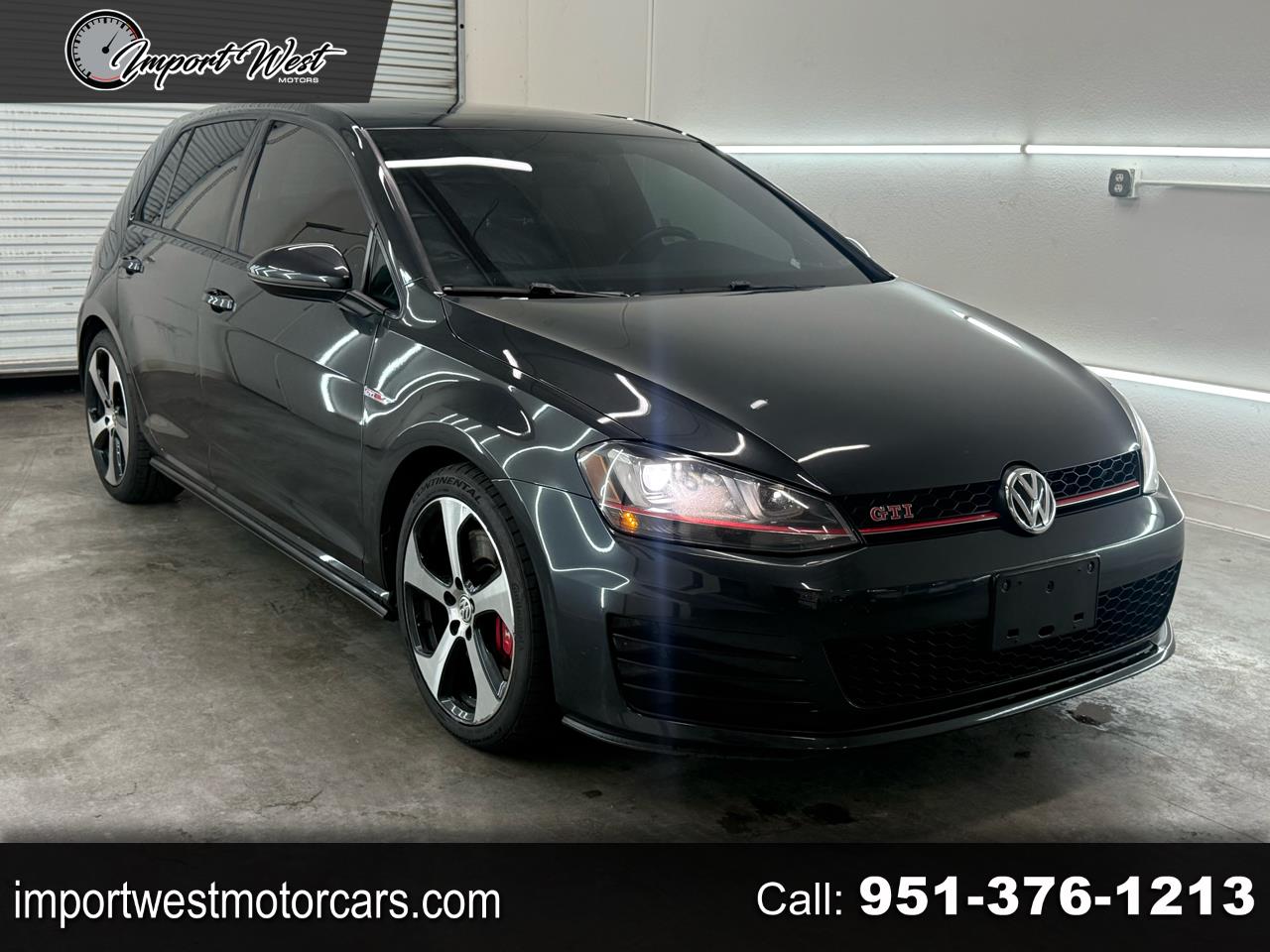 2017 Volkswagen Golf GTI 2.0T 4-Door SE DSG w/Perfomance Pkg
