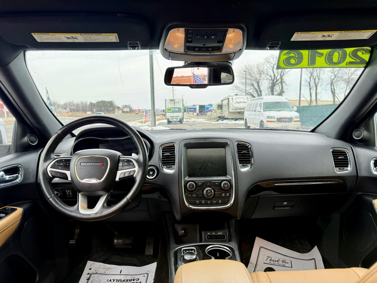 Dodge Durango AWD 4dr Citadel Anodized Platinum 2016