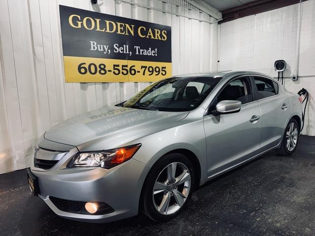 Silver 2013 Acura ILX 2.0L FWD with Technology Package Sedan Front-Wheel Drive Automatic