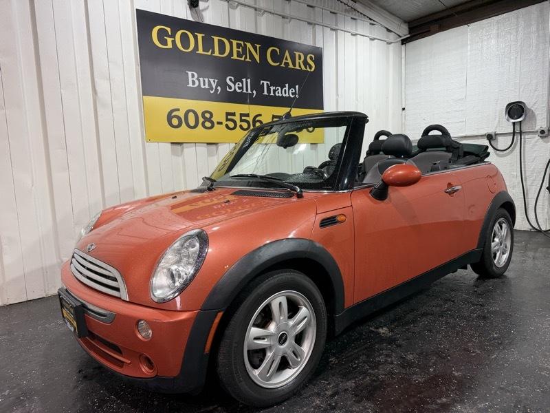 Orange 2006 MINI Cooper Convertible Front-Wheel Drive Manual