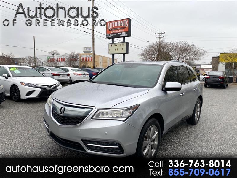 Acura MDX SH-AWD 6-Spd AT w/Advance Package 2014