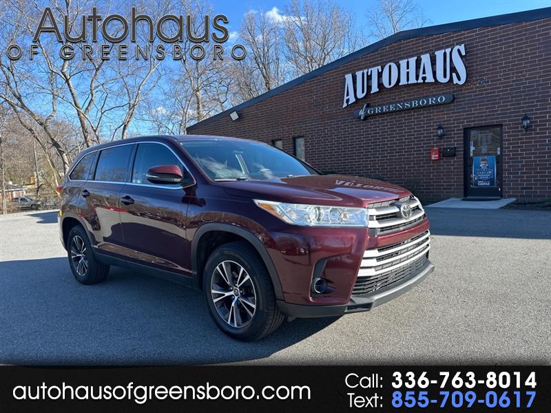 2019 Toyota Highlander LE FWD I4