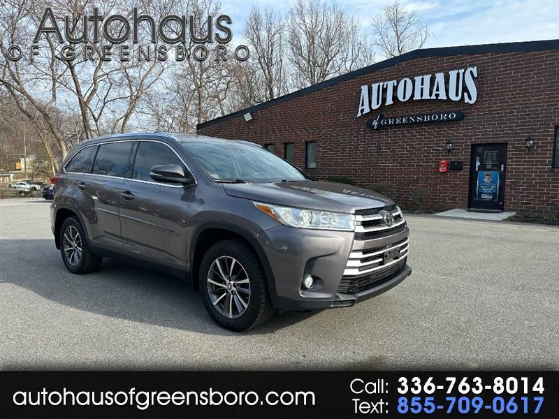 Toyota Highlander XLE AWD V6 2019