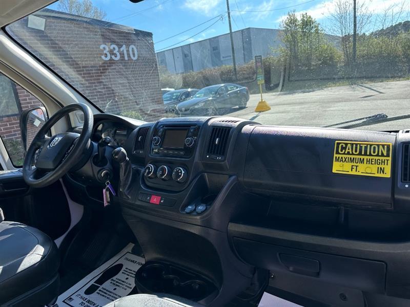 RAM Promaster 1500 High Roof Tradesman 136-in. WB 2016