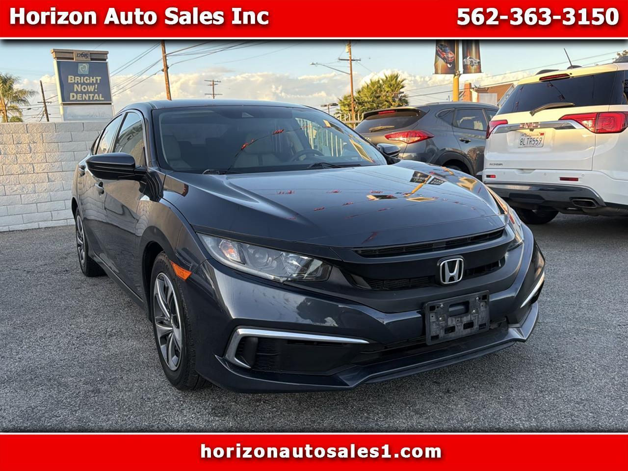 Honda Civic 4dr Sdn LX Auto 2019