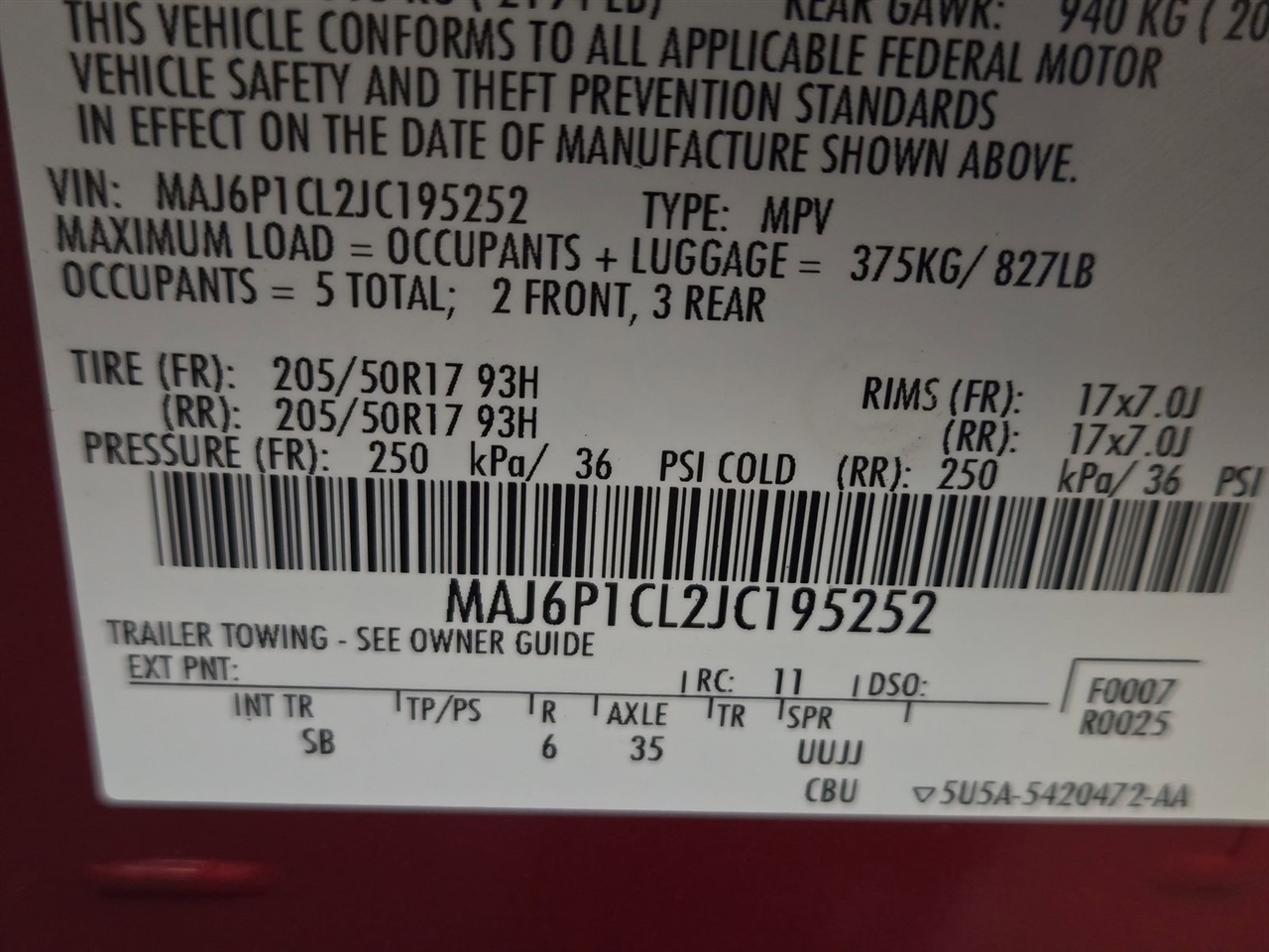 Ford EcoSport SES 4WD 2018 Ford EcoSport SES 4WD 2018