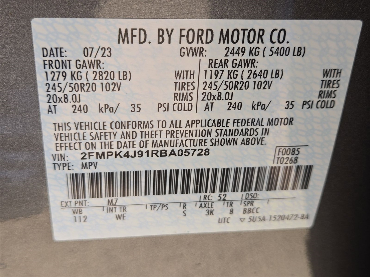 Ford Edge ST-Line AWD 2024