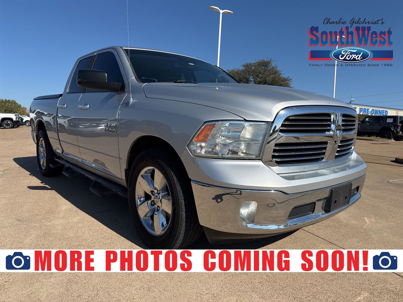 2014 RAM 1500 2WD Quad Cab 140.5" Big Horn