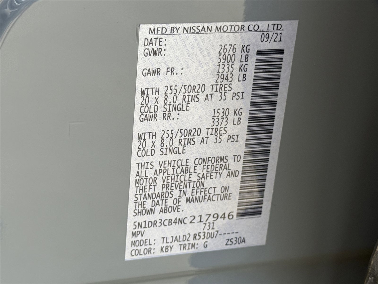 Nissan Pathfinder SL 2WD 2022