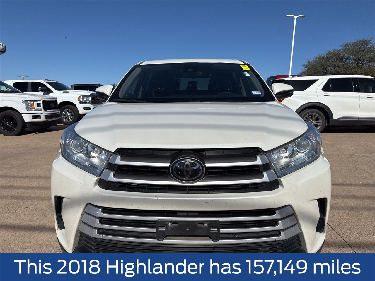 Toyota Highlander LE I4 FWD (Natl) 2018
