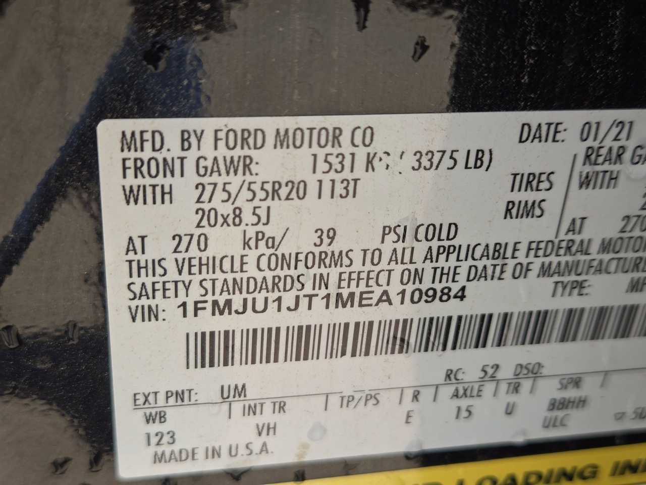 Ford Expedition XLT 4x4 2021