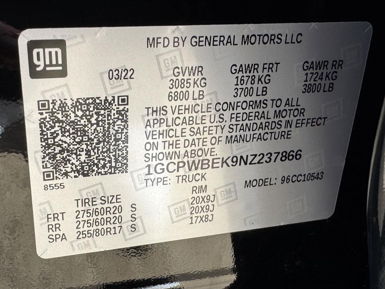 Chevrolet Silverado 1500 LTD 2WD Crew Cab 147" Custom 2022