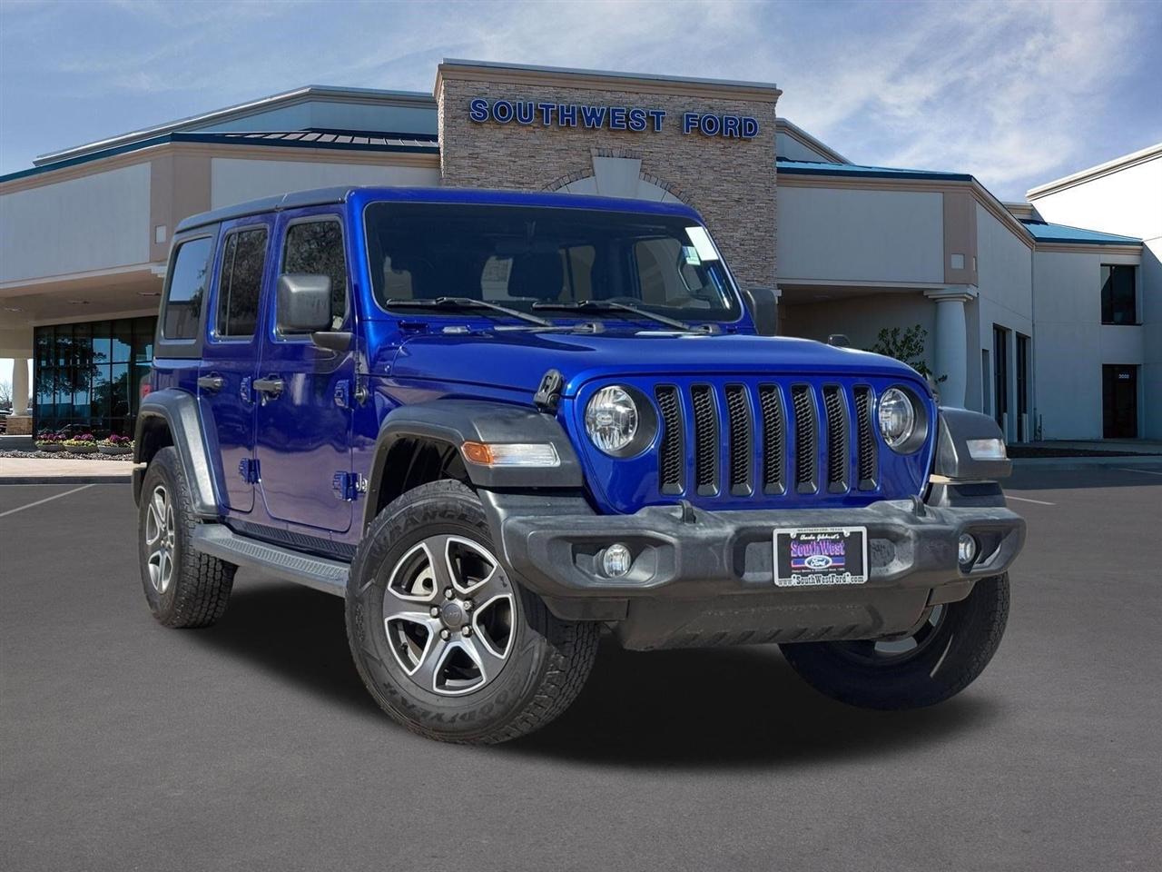 2020 Jeep Wrangler Unlimited Sport S 4x4