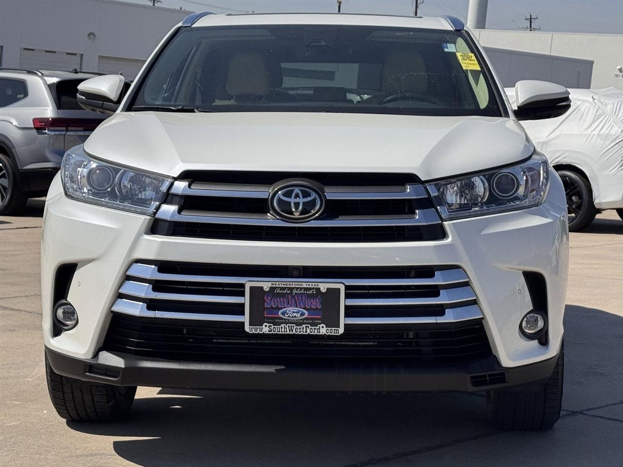 Toyota Highlander Limited V6 FWD (Natl) 2019
