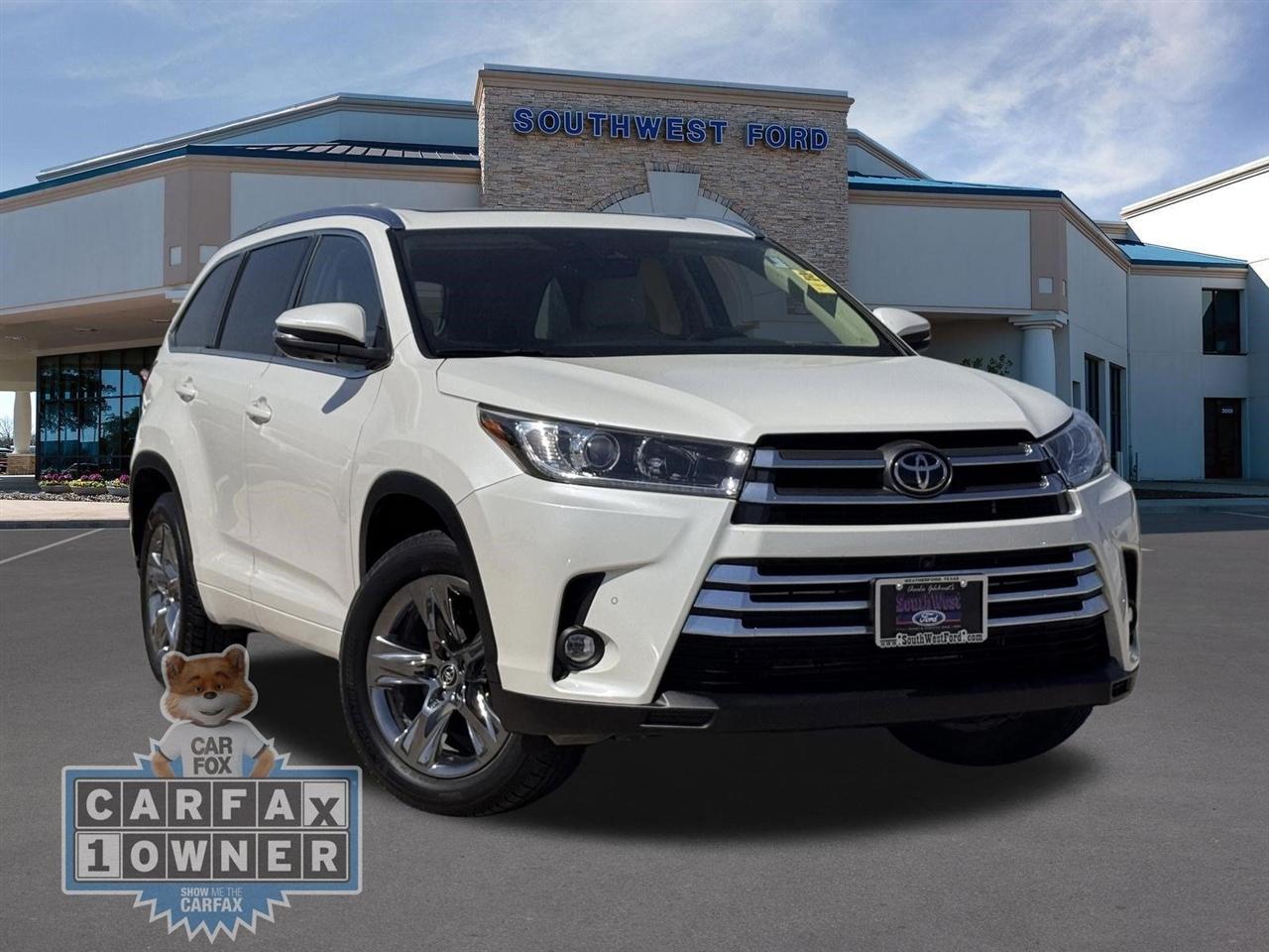 2019 Toyota Highlander Limited V6 FWD (Natl)