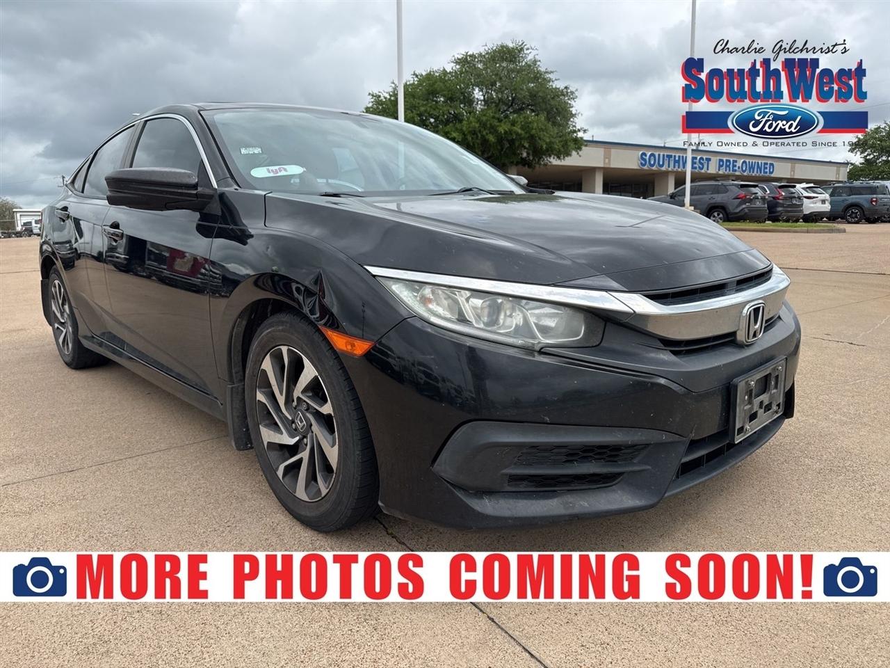 2016 Honda Civic Sedan 4dr CVT EX