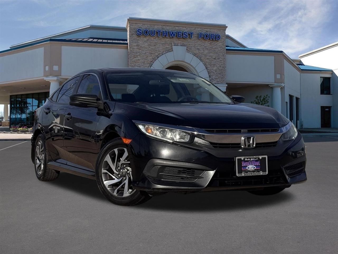 2016 Honda Civic Sedan 4dr CVT EX
