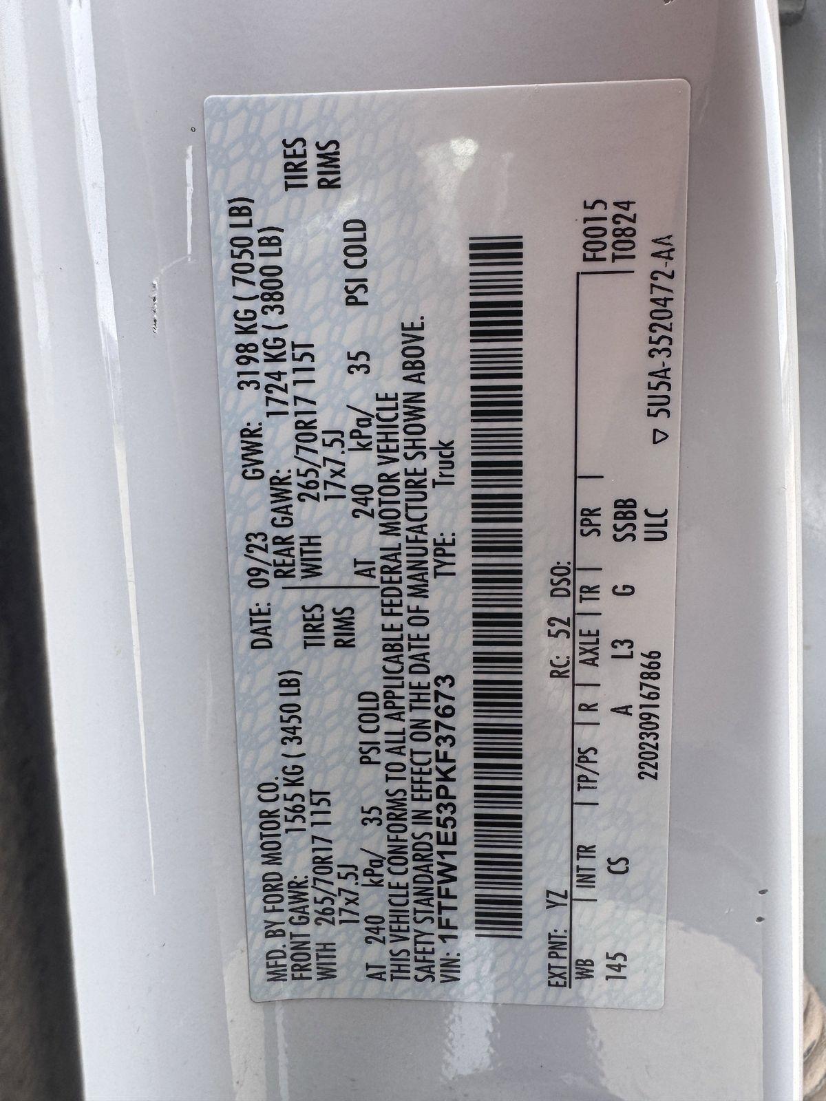 Ford F-150 King Ranch 4WD SuperCrew 5.5' Box 2023