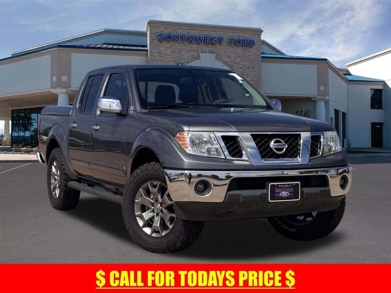 Nissan Frontier 2WD Crew Cab SWB Auto SL *Ltd Avail* 2016