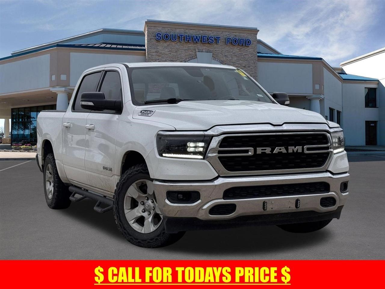 2022 RAM 1500 Lone Star 4x2 Crew Cab 5'7" Box