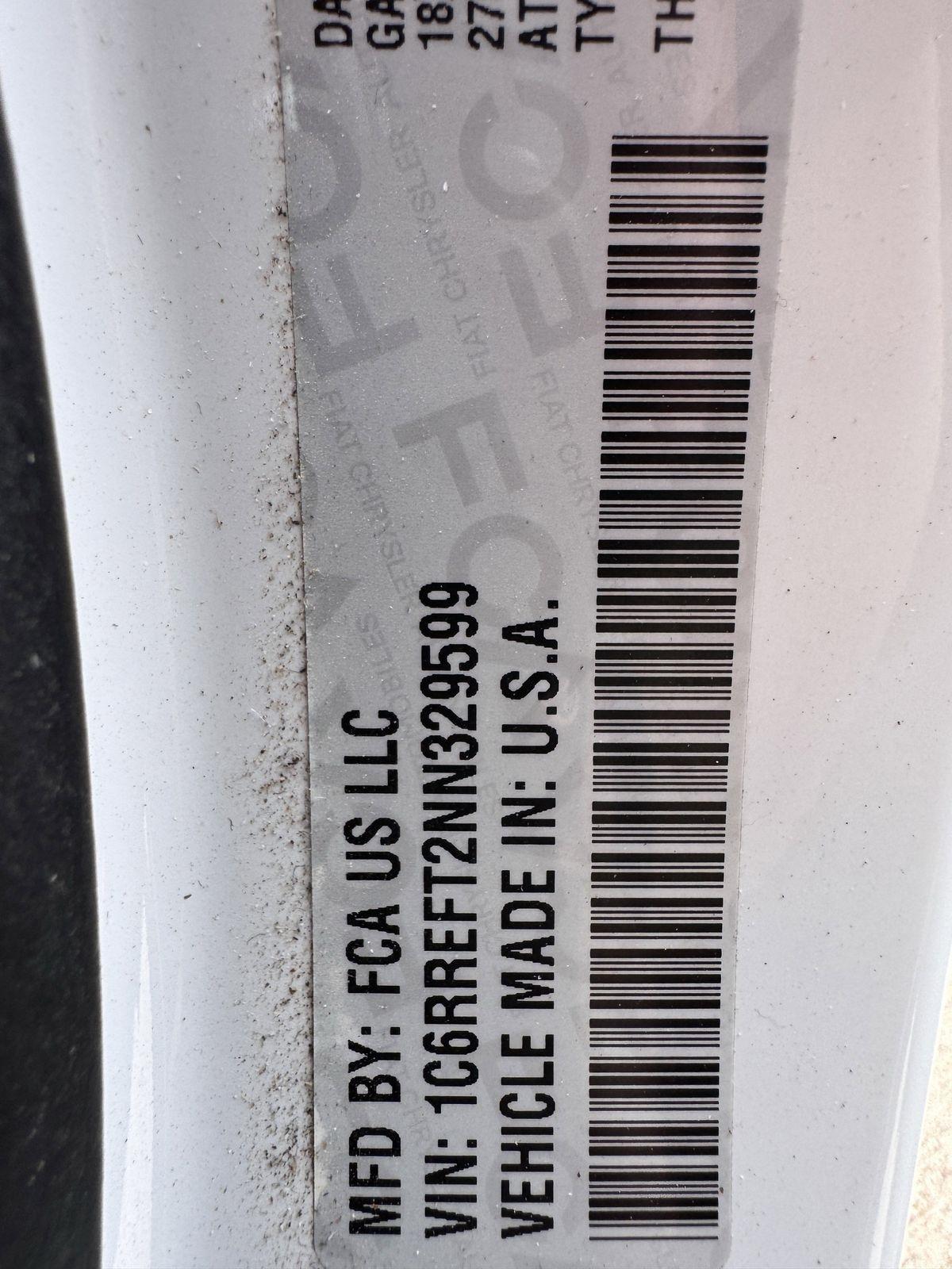 RAM 1500 Lone Star 4x2 Crew Cab 5'7" Box 2022