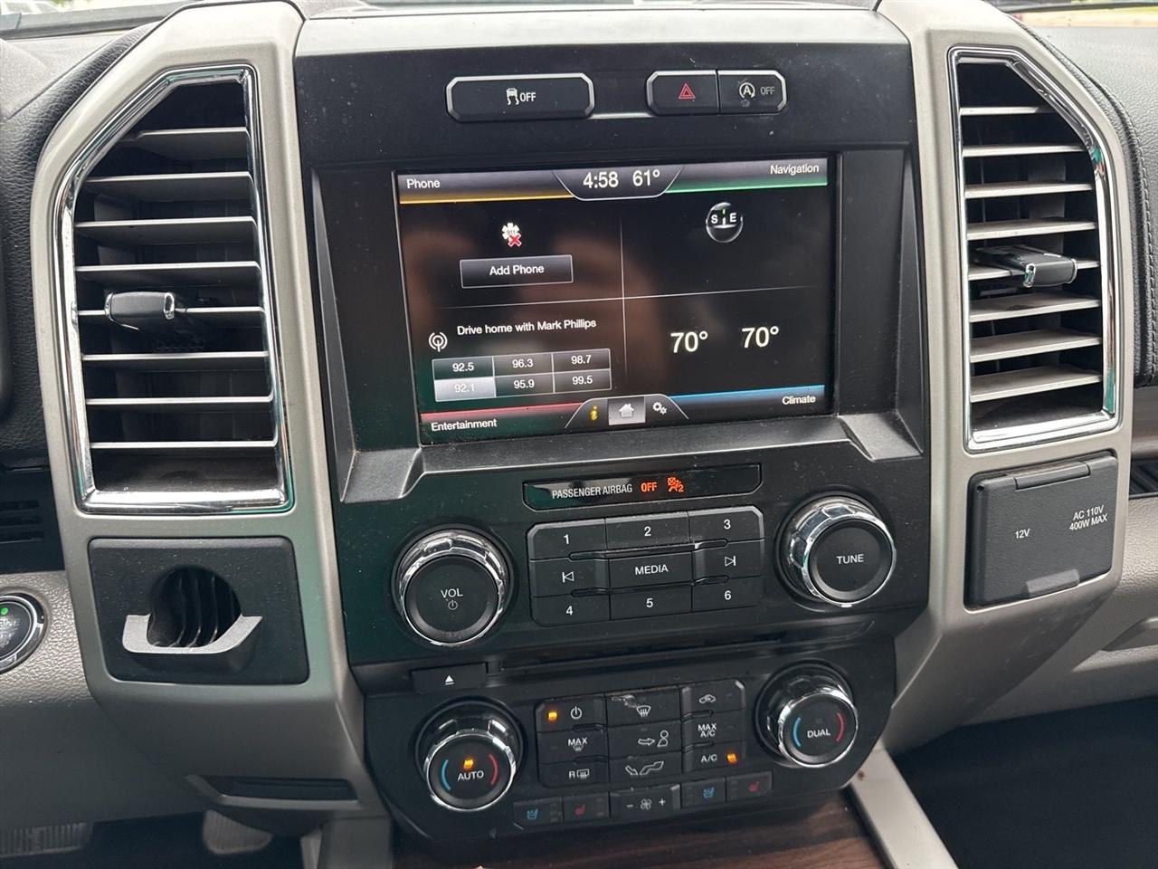 Ford F-150 2WD SuperCrew 157" Lariat 2015