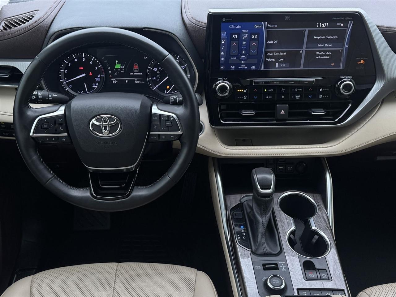 Toyota Highlander Platinum AWD (Natl) 2021
