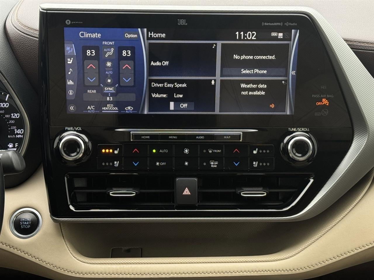 Toyota Highlander Platinum AWD (Natl) 2021