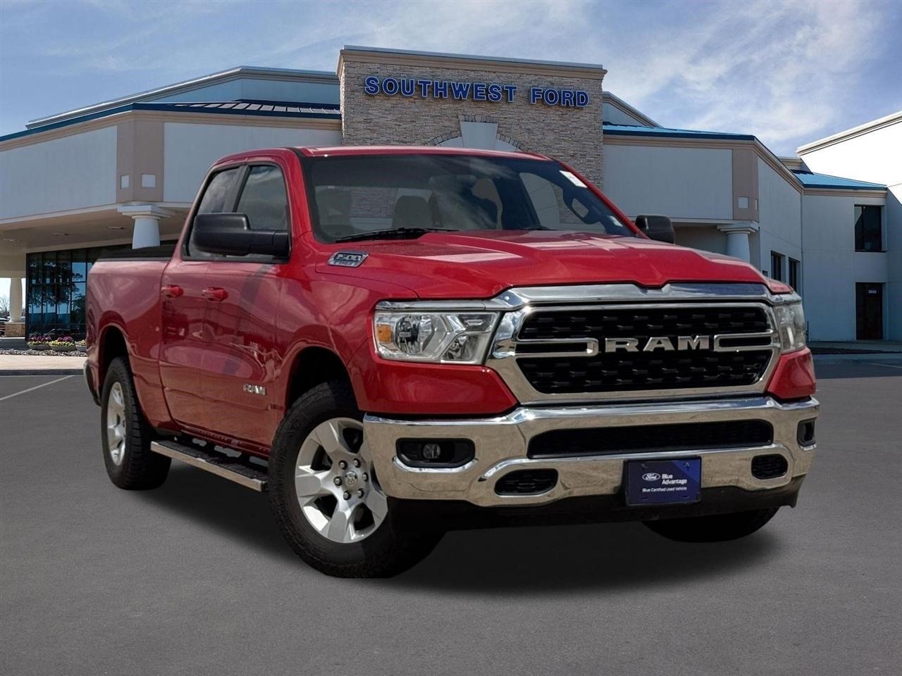 2022 RAM 1500 Big Horn 4x2 Quad Cab 6'4" Box