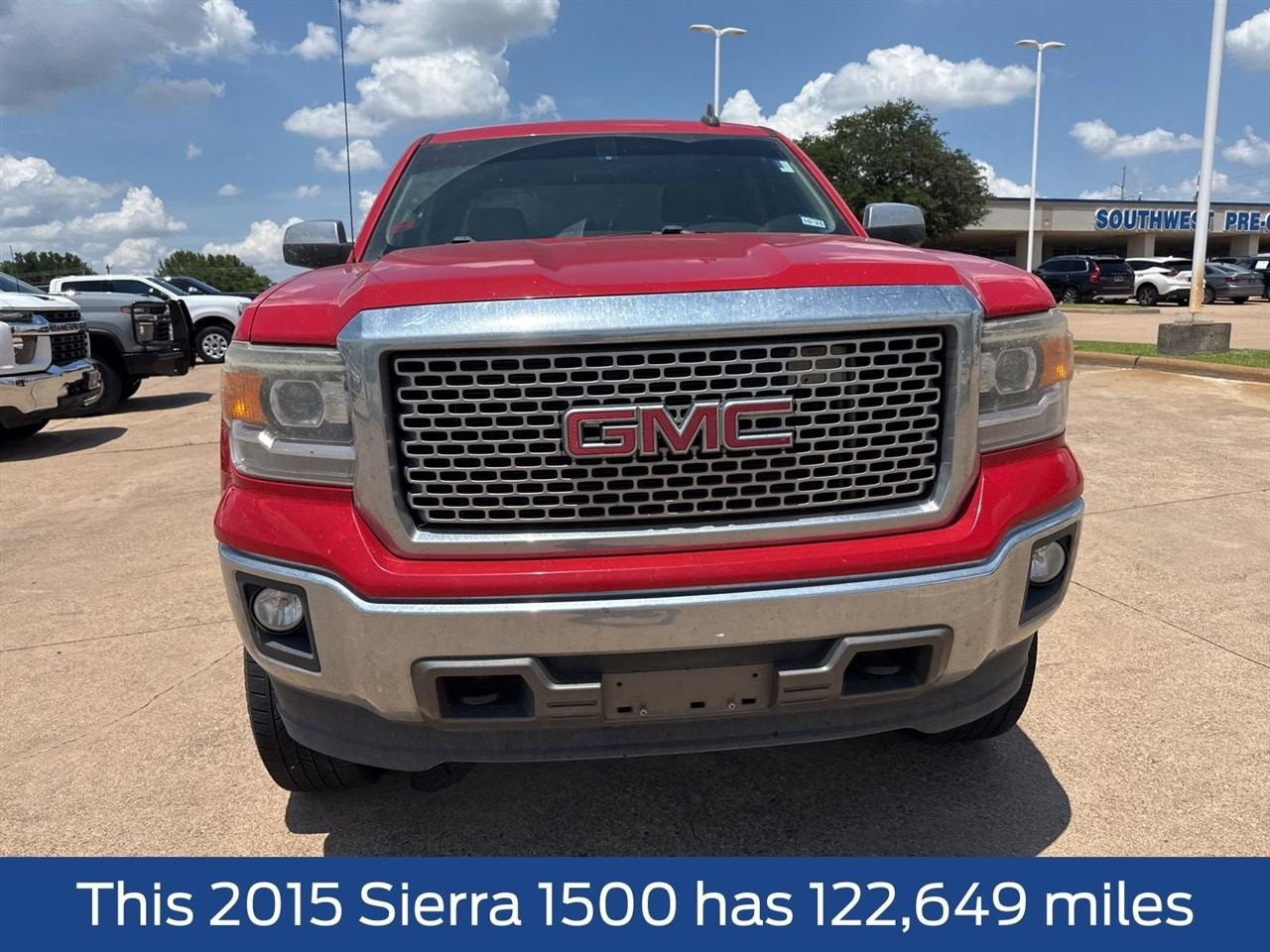 GMC Sierra 1500 4WD Crew Cab 143.5" SLT 2015