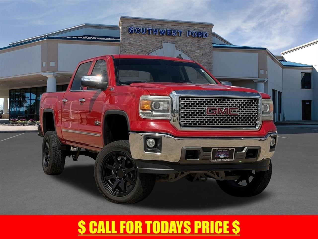 2015 GMC Sierra 1500 4WD Crew Cab 143.5" SLT