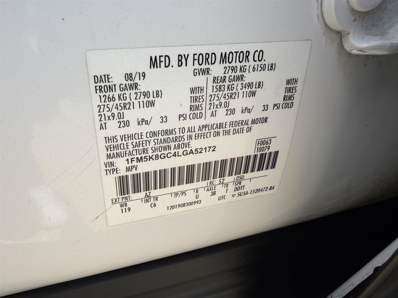Ford Explorer ST 4WD 2020