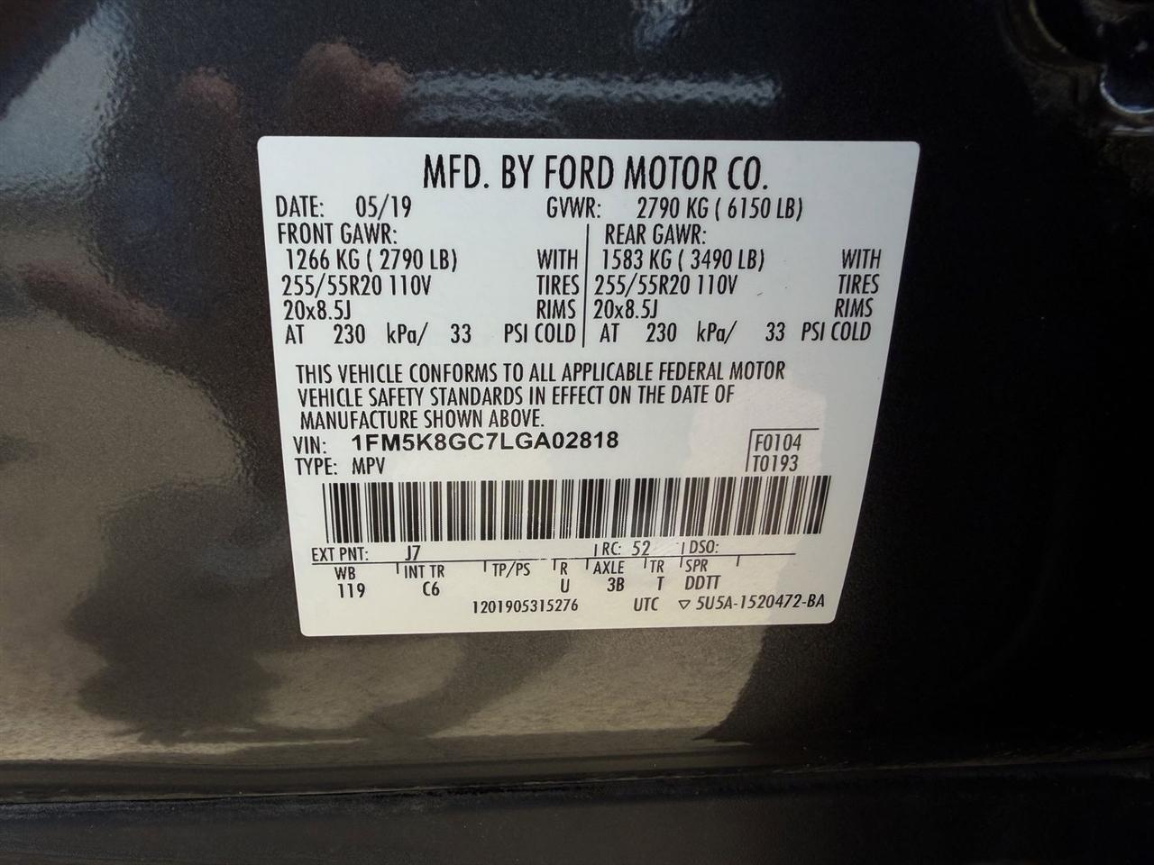 Ford Explorer ST 4WD 2020
