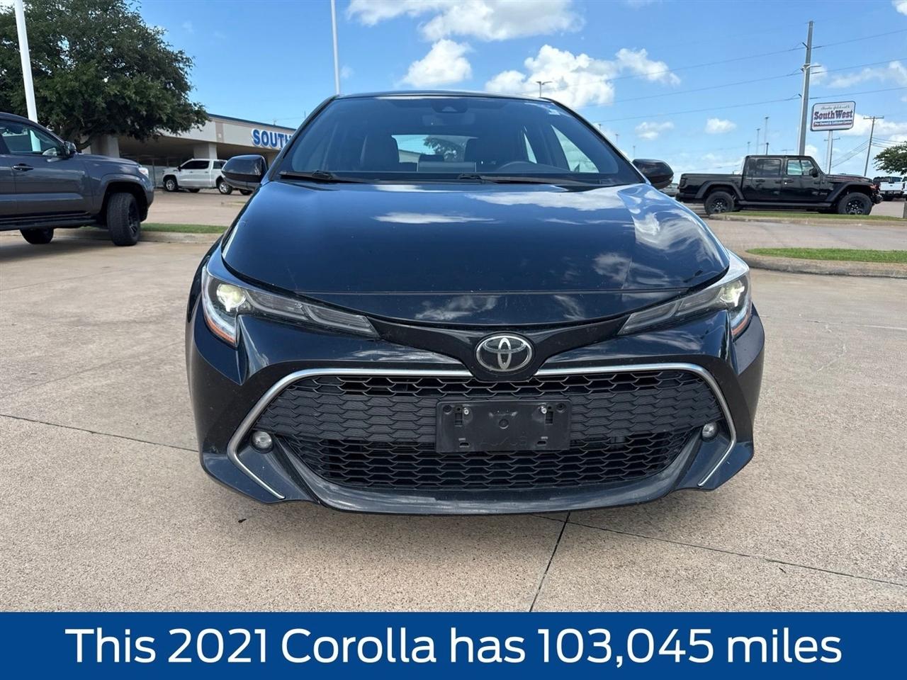 Toyota Corolla Hatchback XSE CVT (Natl) 2021