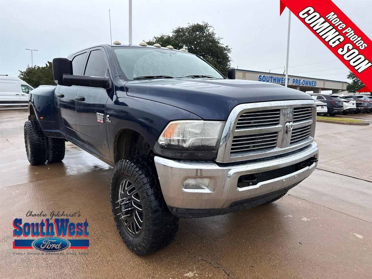 2012 RAM 3500 4WD Mega Cab 160.5" Lone Star