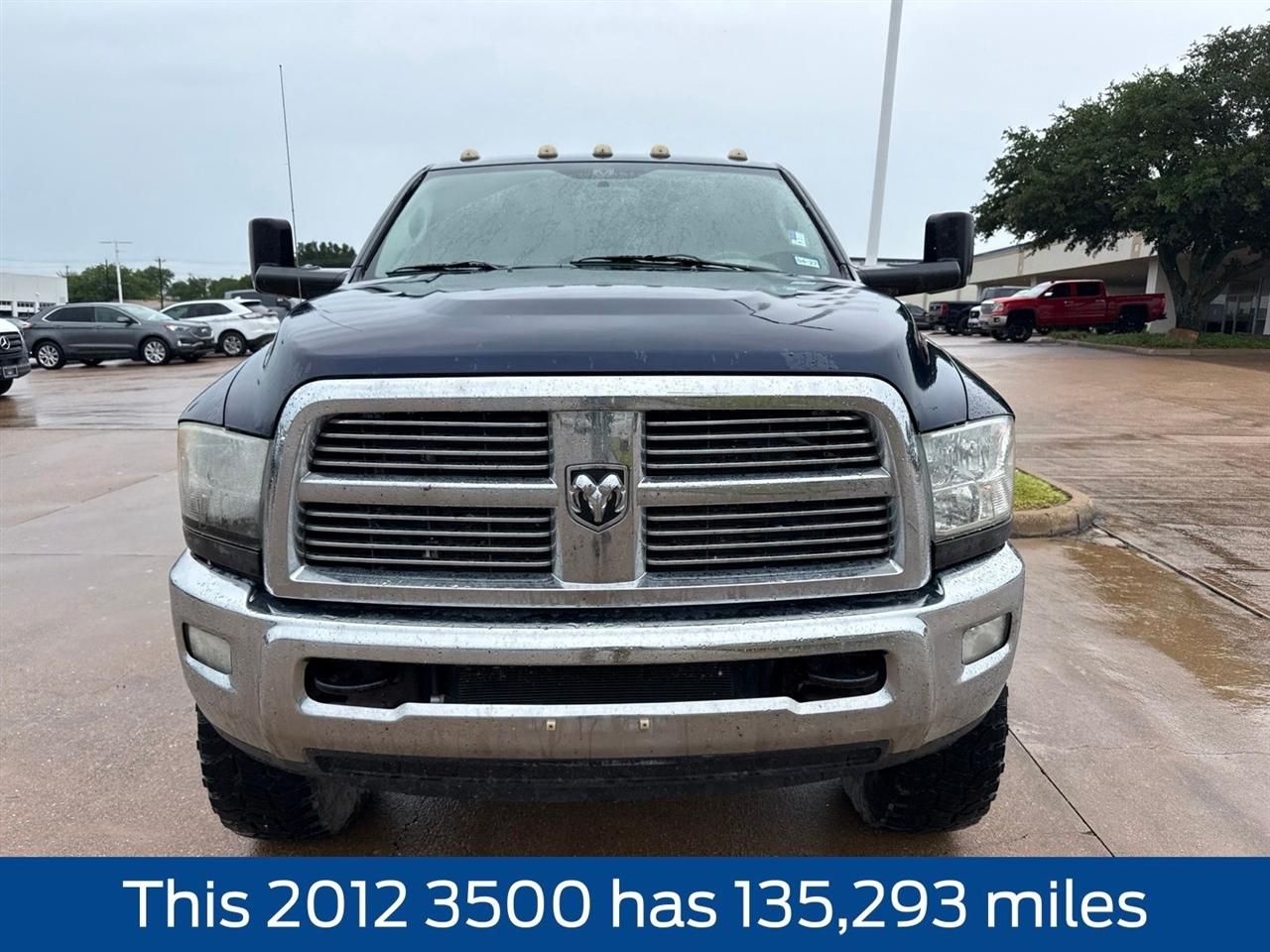 RAM 3500 4WD Mega Cab 160.5" Lone Star 2012