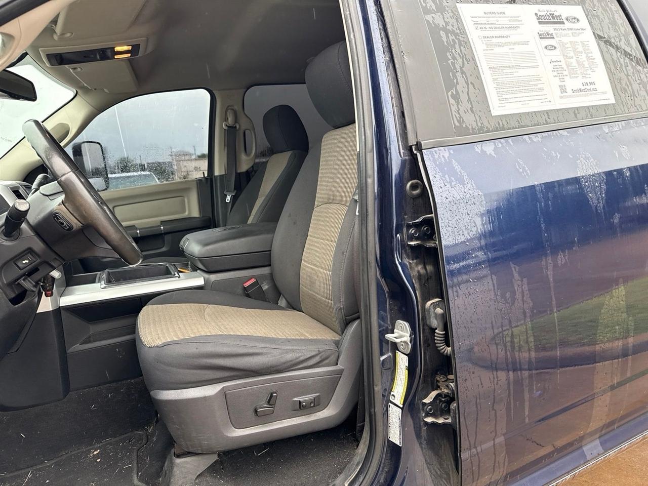 RAM 3500 4WD Mega Cab 160.5" Lone Star 2012