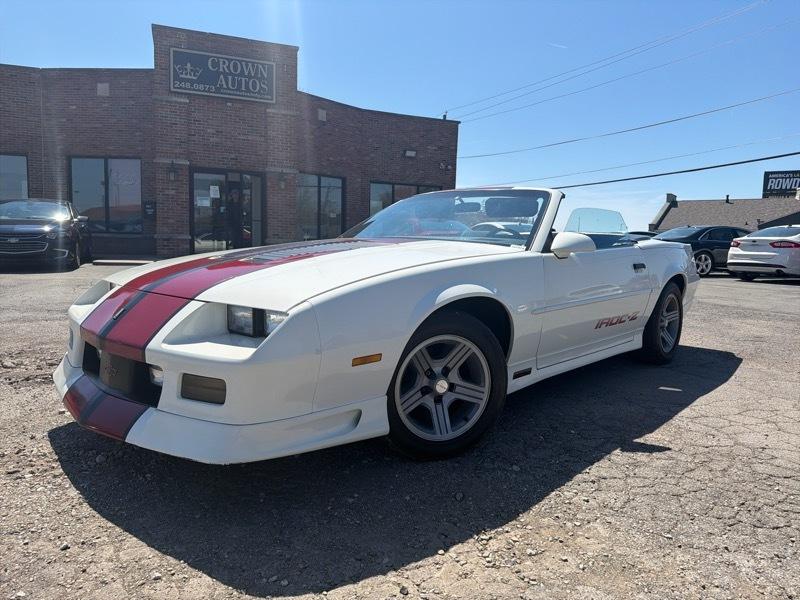 Chevrolet Camaro IROC Z convertible 1988