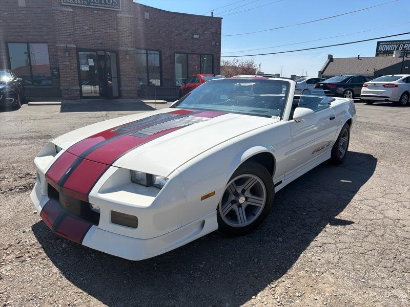 Chevrolet Camaro IROC Z convertible 1988