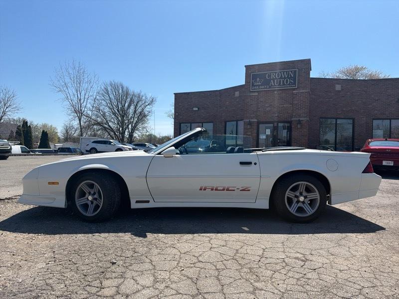 Chevrolet Camaro IROC Z convertible 1988