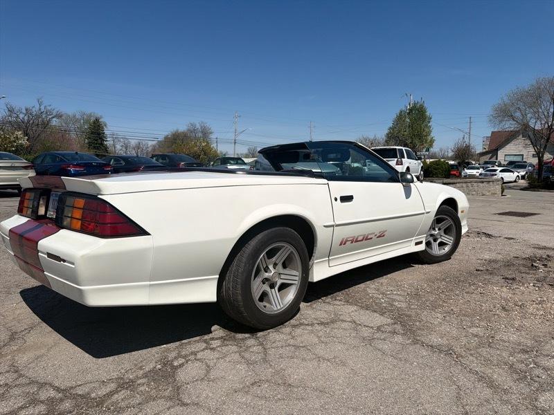 Chevrolet Camaro IROC Z convertible 1988