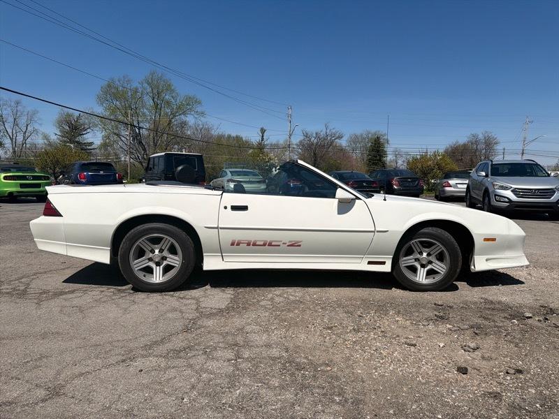 Chevrolet Camaro IROC Z convertible 1988
