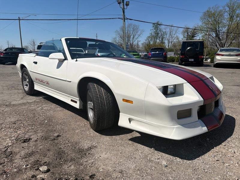 Chevrolet Camaro IROC Z convertible 1988