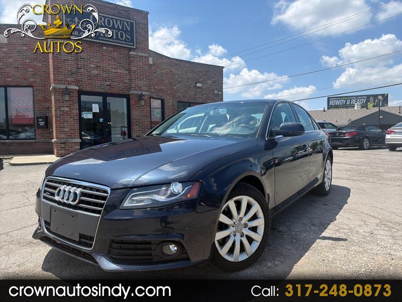2012 Audi A4 2.0T Sedan quattro Tiptronic