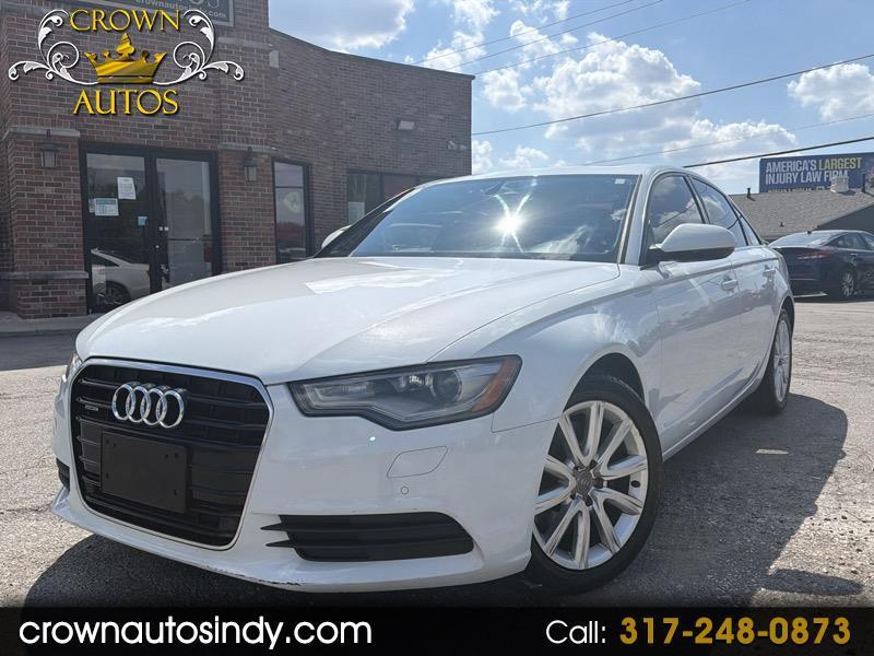 Audi A6 2.0T Premium Sedan FrontTrak Multitronic 2014