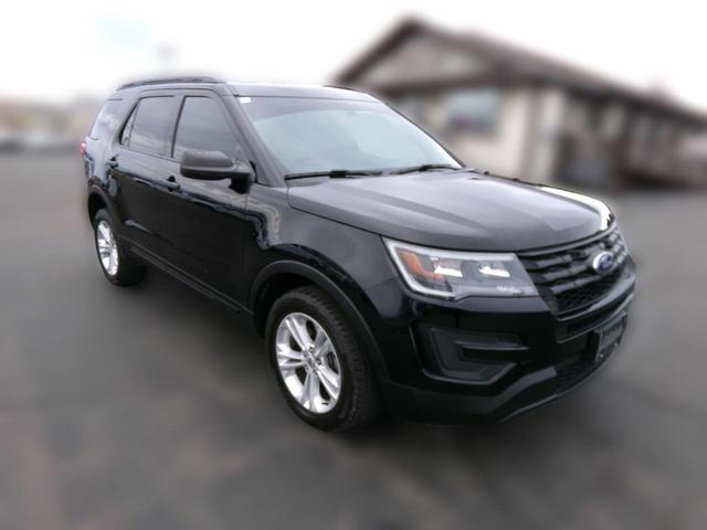 Black 2016 Ford Explorer Police Interceptor Utility AWD SUV / Crossover All-Wheel Drive Automatic