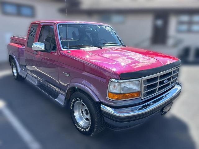 Red 1995 Ford F-150 Pickup Truck Automatic